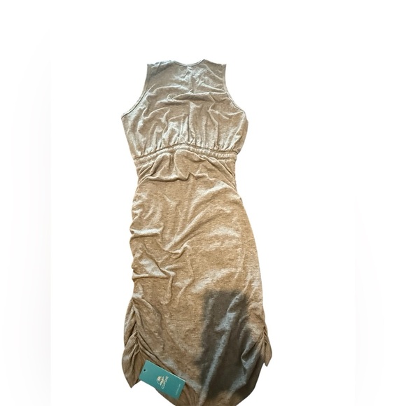 Cupshe Ruched Drawstring Jersey Mini Dress - Picture 7 of 7